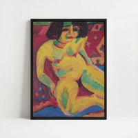 Framed Canvas - Framed canvas in black frame