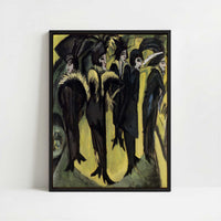 Framed Canvas - Framed canvas in black frame