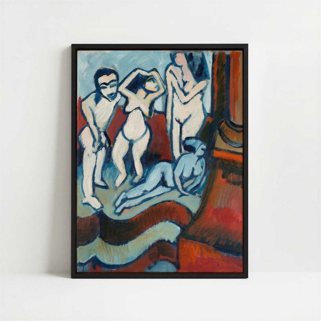 Framed Canvas - Framed canvas in black frame