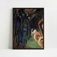 Framed Canvas - Framed canvas in black frame