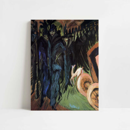 Friedrichstrasse, Berlin (1914) by Ernst Ludwig Kirchner – Art Print - Unframed art print