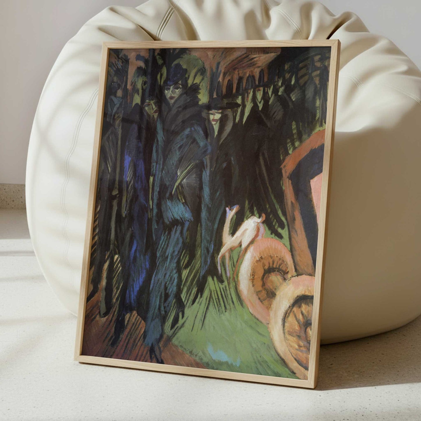 Friedrichstrasse, Berlin (1914) by Ernst Ludwig Kirchner – Art Print - Interior inspiration