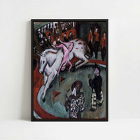 Framed Canvas - Framed canvas in black frame