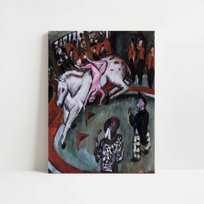 Girl Circus Rider (1912) by Ernst Ludwig Kirchner – Art Print - Unframed art print