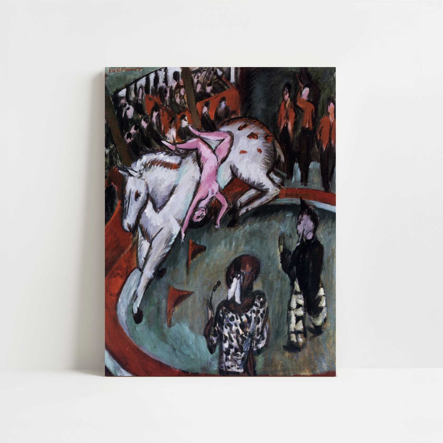 Girl Circus Rider (1912) by Ernst Ludwig Kirchner – Art Print - Unframed art print