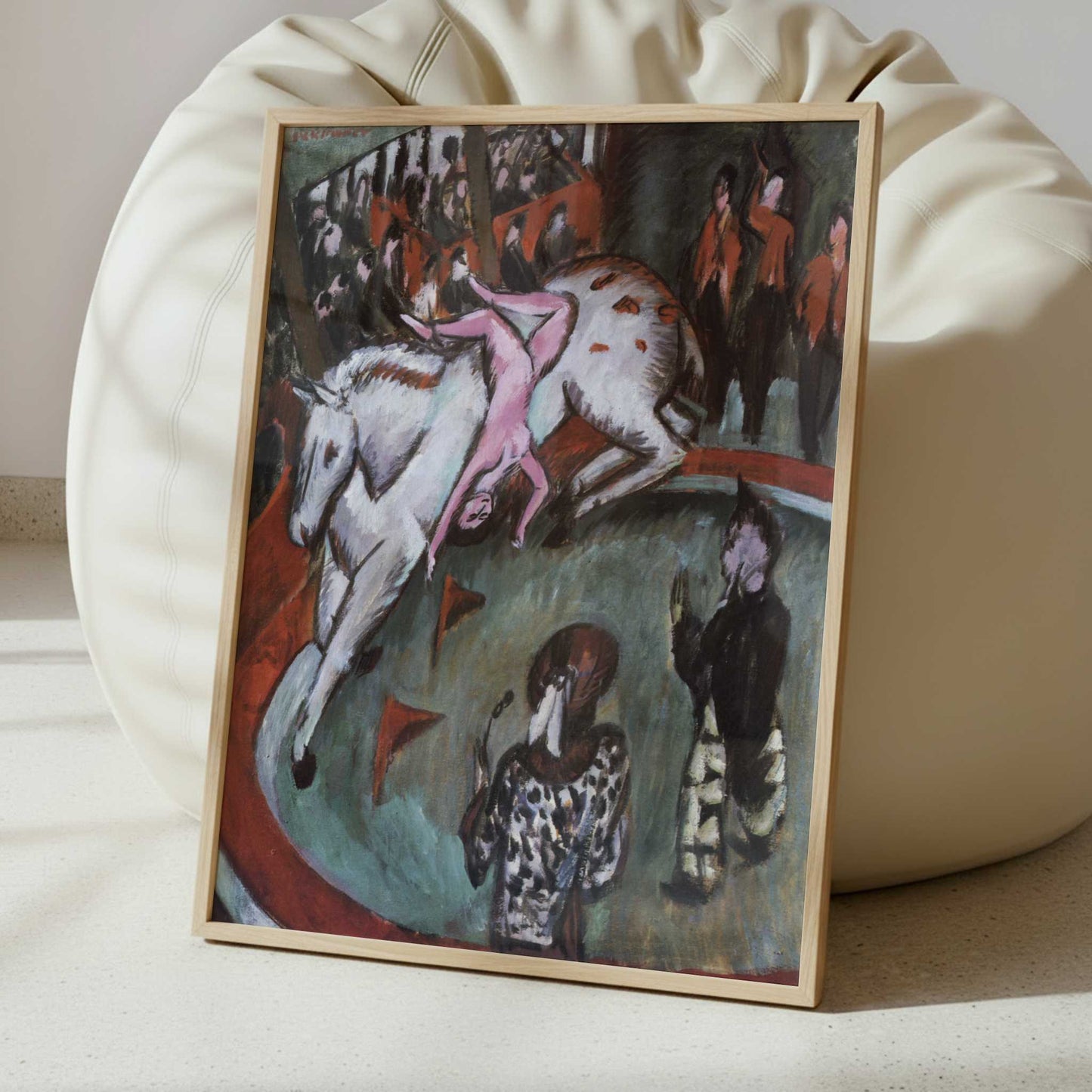 Girl Circus Rider (1912) by Ernst Ludwig Kirchner – Art Print - Interior inspiration
