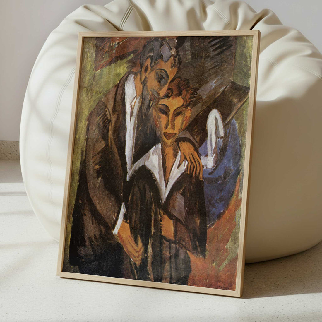 Graef and Friend (1914) by Ernst Ludwig Kirchner – Art Print - Interior inspiration