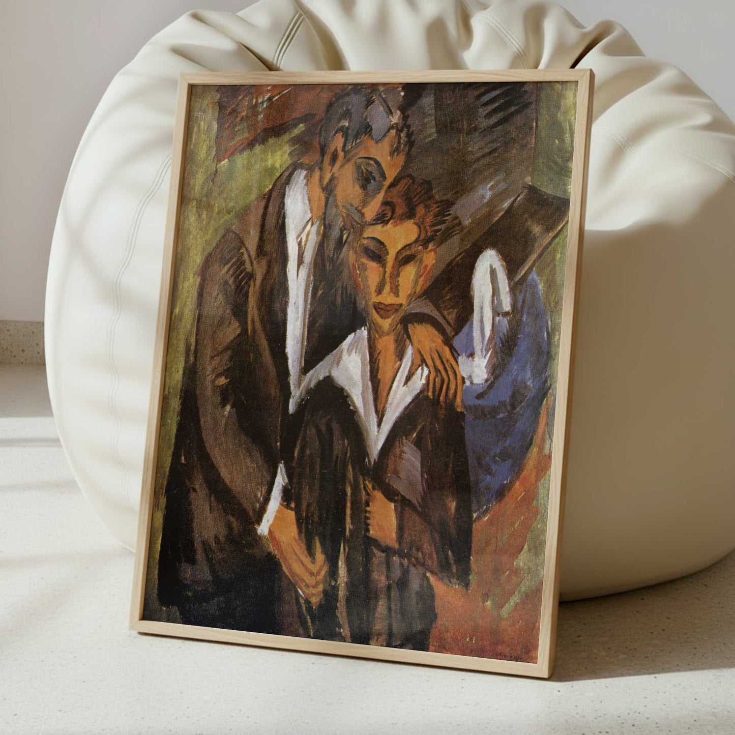 Graef and Friend (1914) by Ernst Ludwig Kirchner – Art Print - Interior inspiration