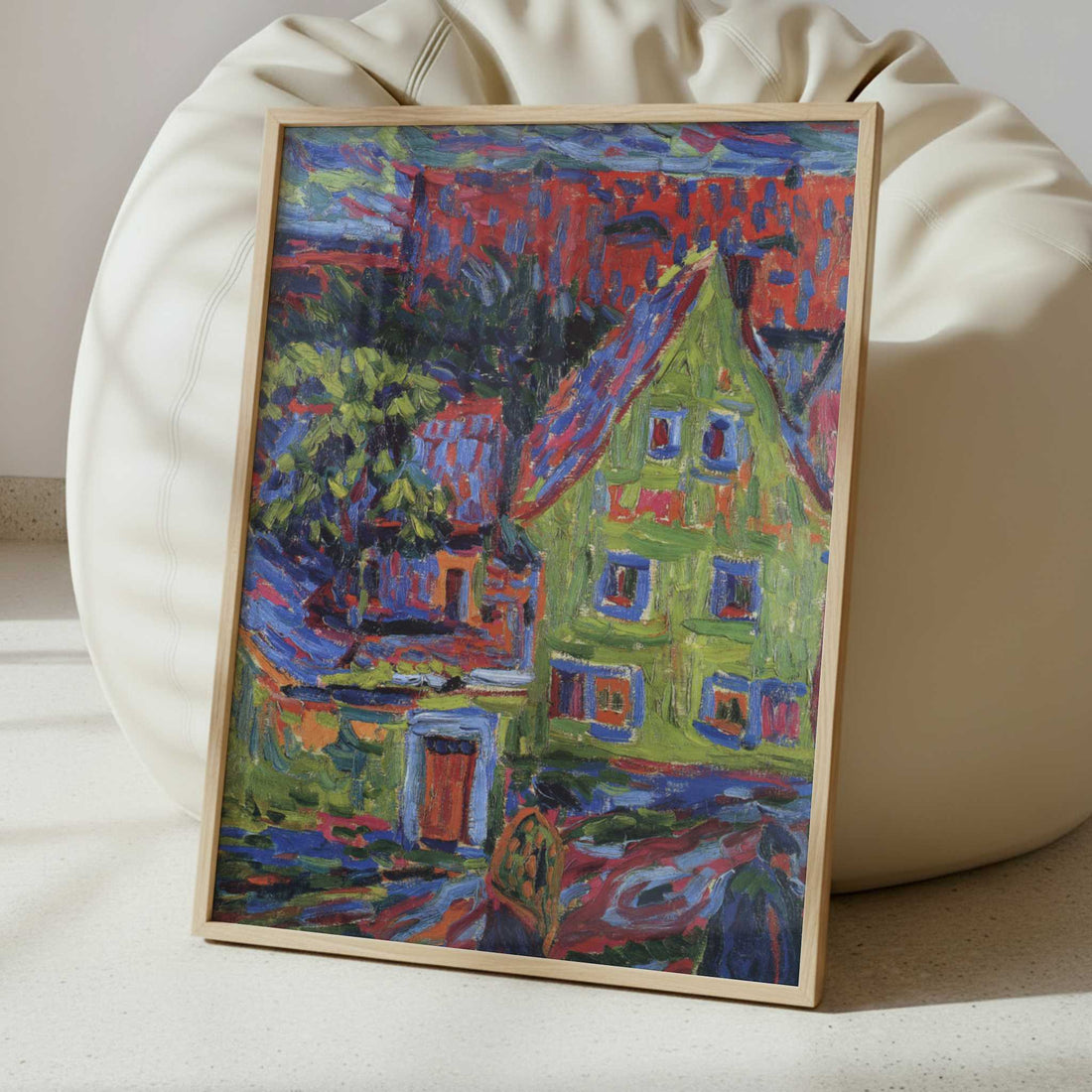 Green House (1907) by Ernst Ludwig Kirchner – Art Print - Interior inspiration