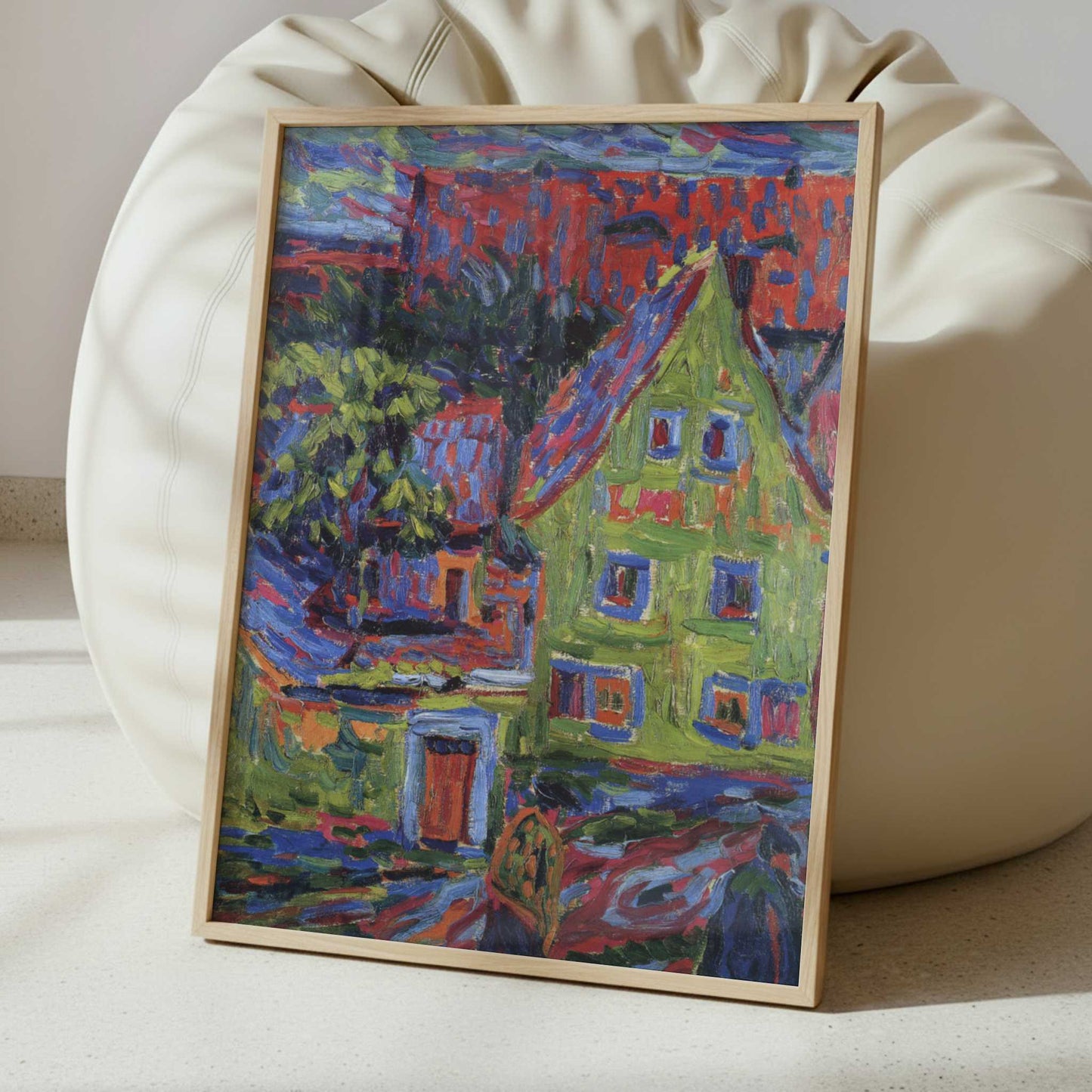 Green House (1907) by Ernst Ludwig Kirchner – Art Print - Interior inspiration