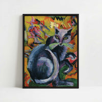 Framed Canvas - Framed canvas in black frame