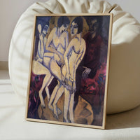 Judgement of Paris (1913) by Ernst Ludwig Kirchner – Art Print - Interior inspiration