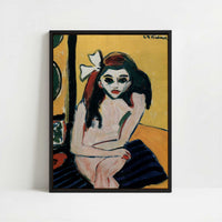 Framed Canvas - Framed canvas in black frame