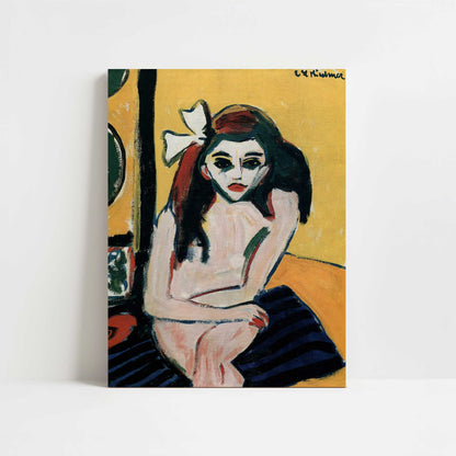 Marcella (1908-10) by Ernst Ludwig Kirchner – Art Print - Unframed art print