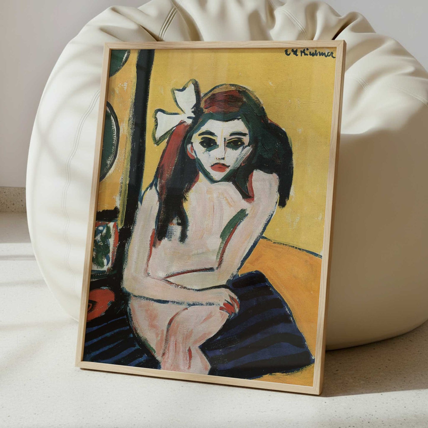 Marcella (1908-10) by Ernst Ludwig Kirchner – Art Print - Interior inspiration