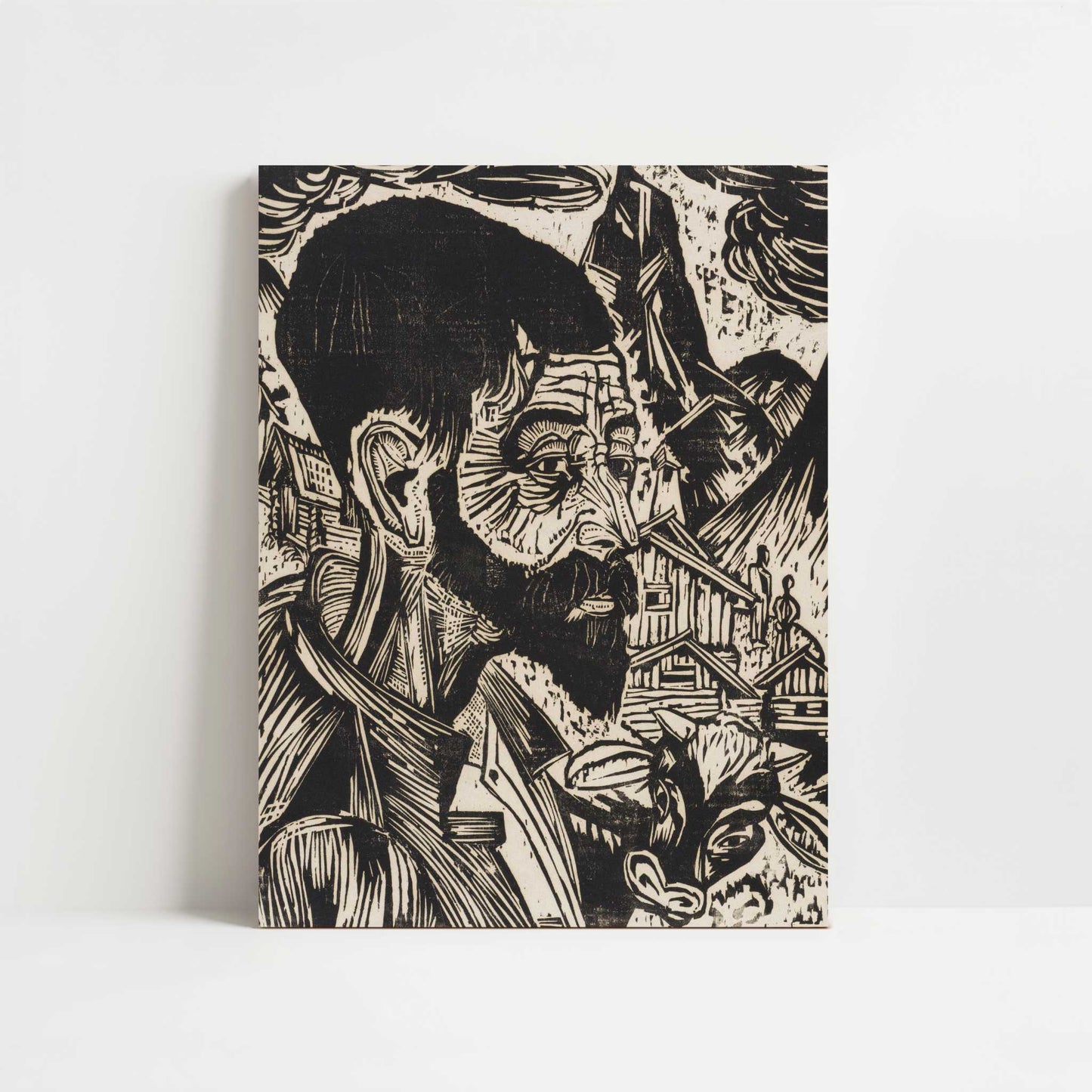 Martin Schmid (1917) by Ernst Ludwig Kirchner – Art Print - Unframed art print