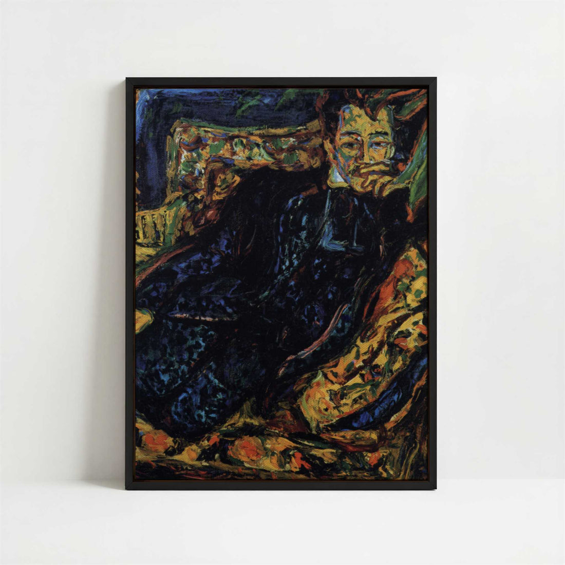 Framed Canvas - Framed canvas in black frame