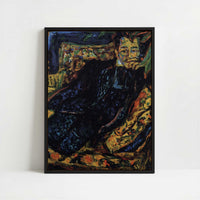 Framed Canvas - Framed canvas in black frame
