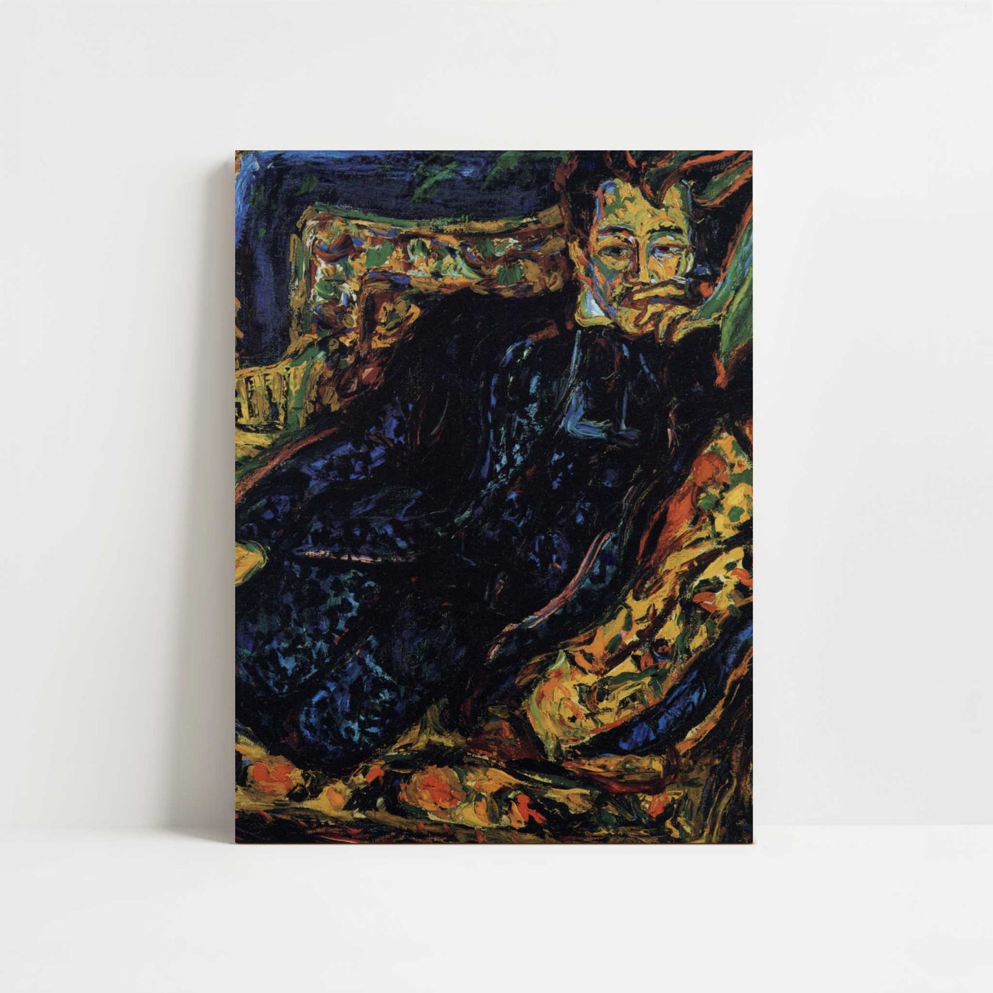 Portrait of Hans Frisch (1907) by Ernst Ludwig Kirchner – Art Print - Unframed art print