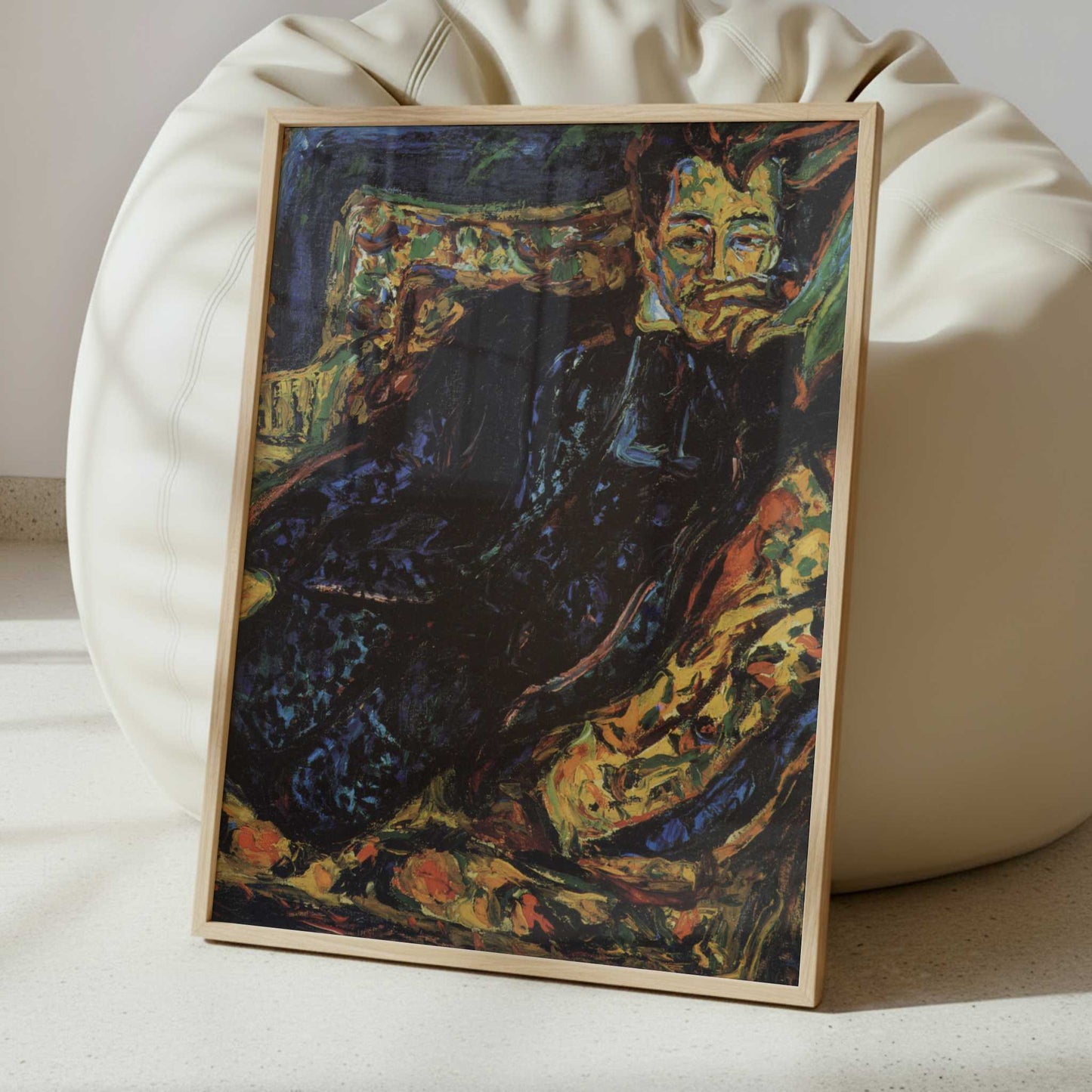 Portrait of Hans Frisch (1907) by Ernst Ludwig Kirchner – Art Print - Interior inspiration