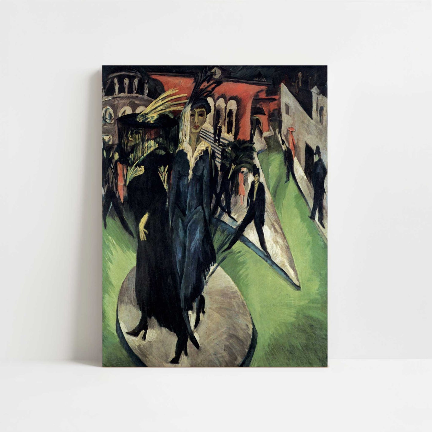 Potsdamer Platz (1914) by Ernst Ludwig Kirchner – Art Print - Unframed art print
