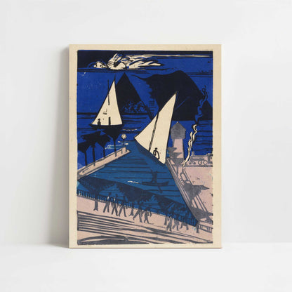 Rapperswil (1933) by Ernst Ludwig Kirchner – Art Print - Unframed art print