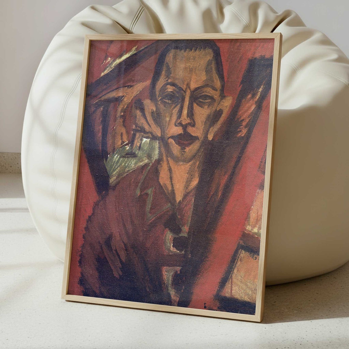 Self-portrait (1914) by Ernst Ludwig Kirchner – Art Print - Interior inspiration
