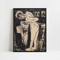 Framed Canvas - Framed canvas in black frame