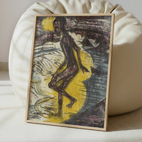 Stepping into the Sea (1913) by Ernst Ludwig Kirchner – Art Print - Interior inspiration