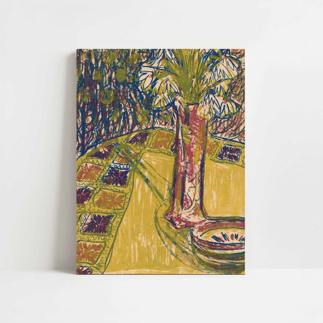 Still Life (1907) by Ernst Ludwig Kirchner – Art Print - Unframed art print