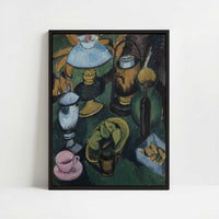 Framed Canvas - Framed canvas in black frame