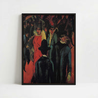 Framed Canvas - Framed canvas in black frame