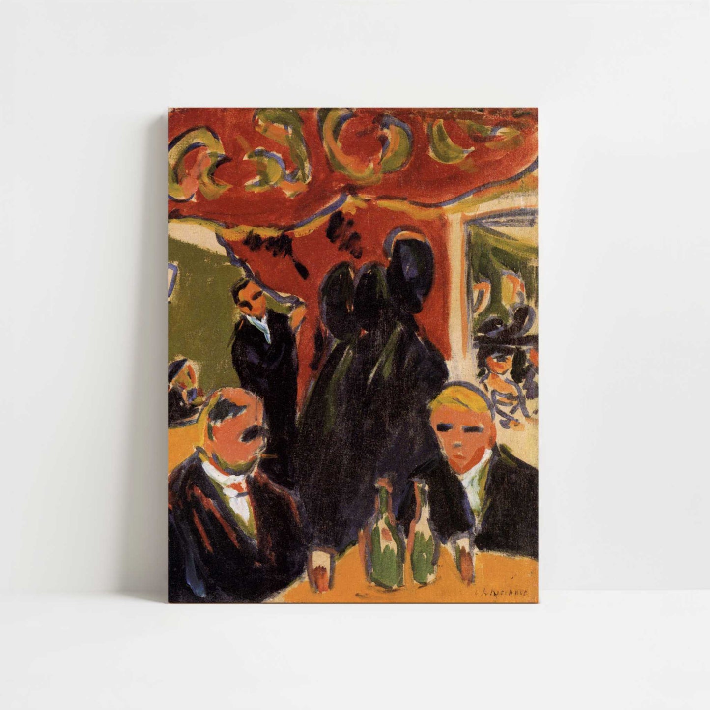 Tavern (1909) by Ernst Ludwig Kirchner – Art Print - Unframed art print