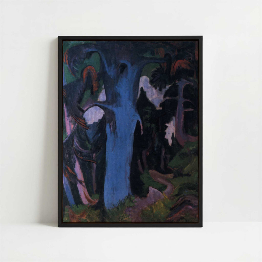 Framed Canvas - Framed canvas in black frame