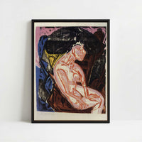 Framed Canvas - Framed canvas in black frame