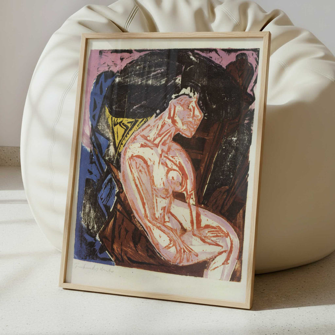 The Loved One (1915) by Ernst Ludwig Kirchner – Art Print - Interior inspiration