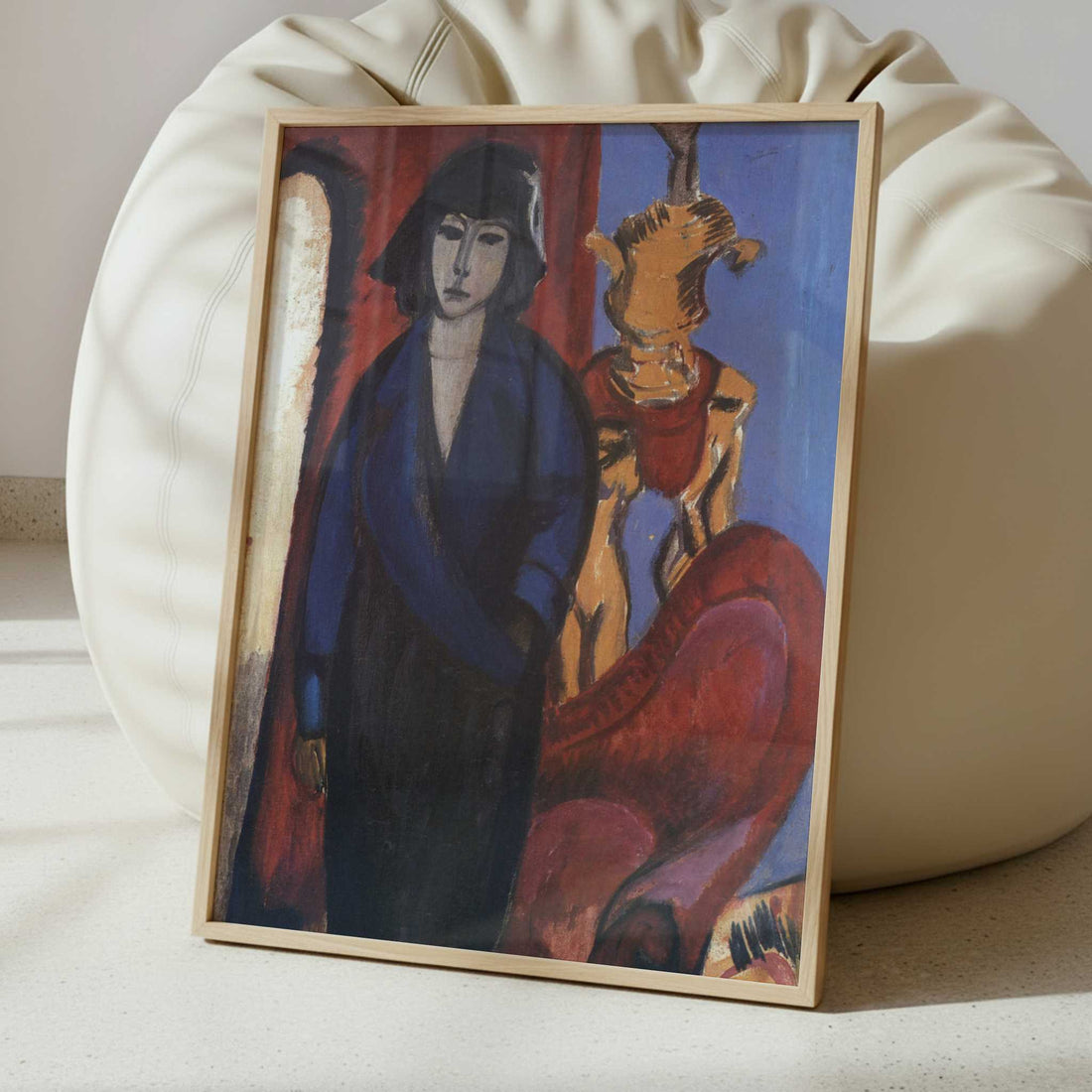 The Russian Girl (1912) by Ernst Ludwig Kirchner – Art Print - Interior inspiration
