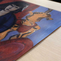 The Russian Girl (1912) by Ernst Ludwig Kirchner – Art Print - Close-up detail of the art print