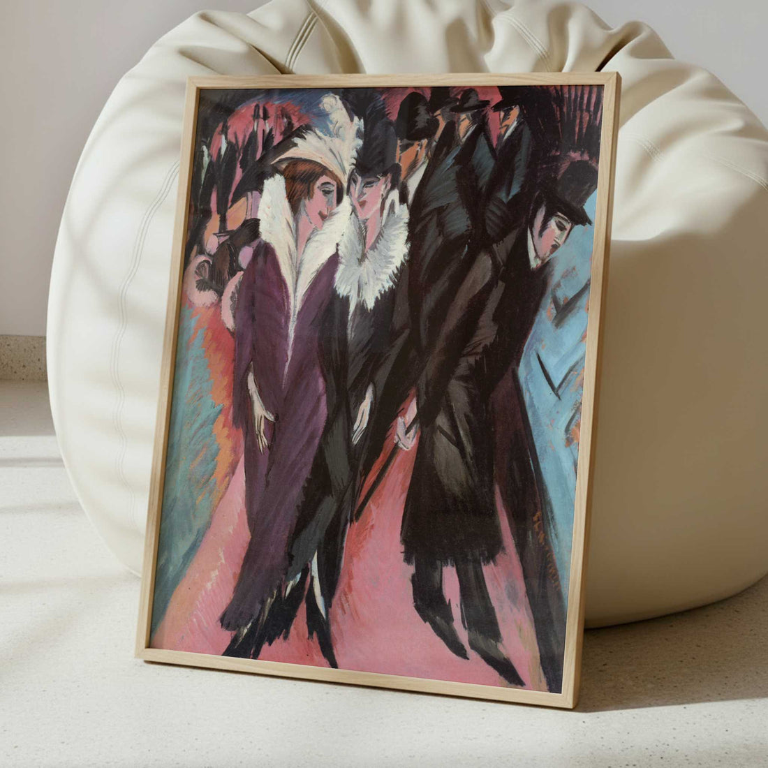 The Street (1913) by Ernst Ludwig Kirchner – Art Print - Interior inspiration