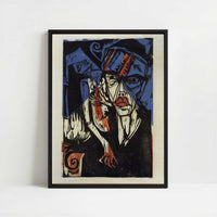 Framed Canvas - Framed canvas in black frame