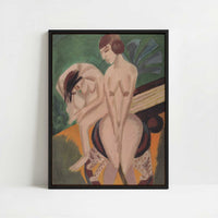 Framed Canvas - Framed canvas in black frame