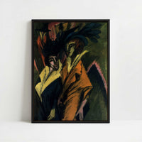 Framed Canvas - Framed canvas in black frame