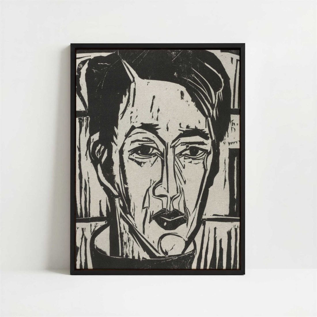 Framed Canvas - Framed canvas in black frame