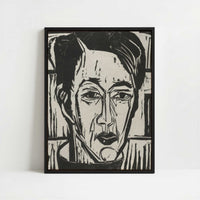Framed Canvas - Framed canvas in black frame