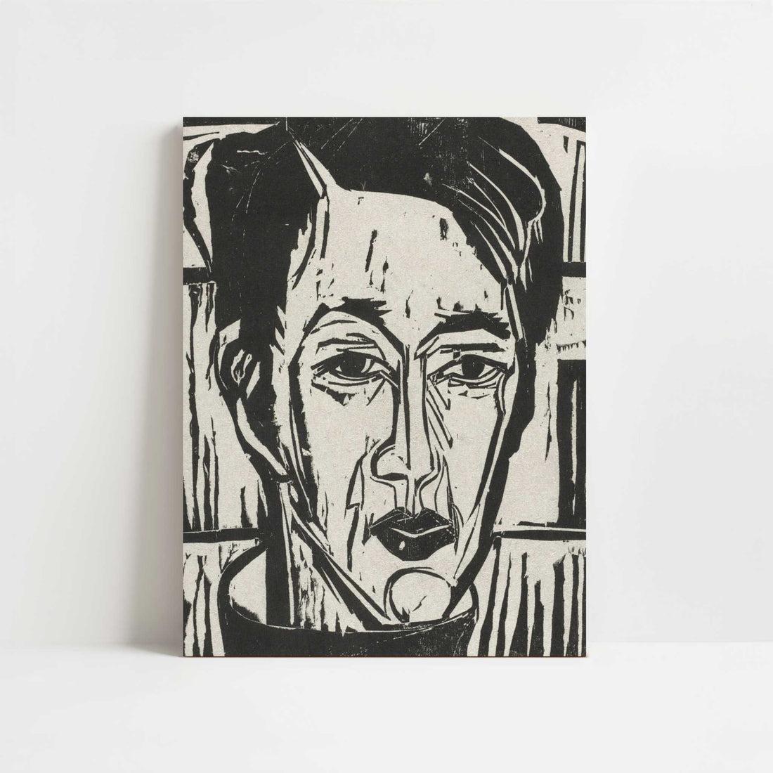 Wehrlin, Facing front (1924) by Ernst Ludwig Kirchner – Art Print - Unframed art print