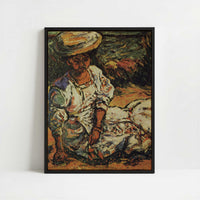 Framed Canvas - Framed canvas in black frame