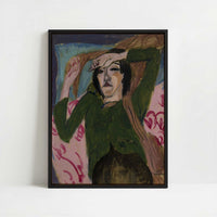 Framed Canvas - Framed canvas in black frame