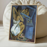 Woman in front of the Mirror (1912) by Ernst Ludwig Kirchner – Art Print - Interior inspiration