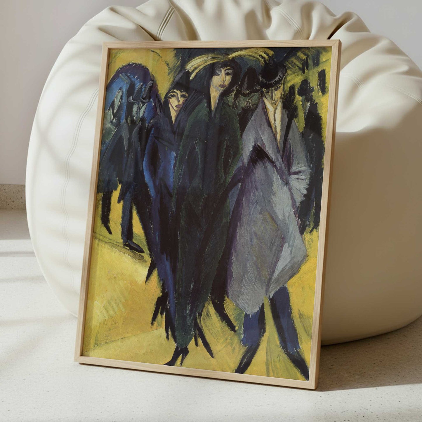 Women in the Street (1915) by Ernst Ludwig Kirchner – Art Print - Interior inspiration