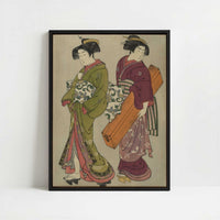 Framed Canvas - Framed canvas in black frame